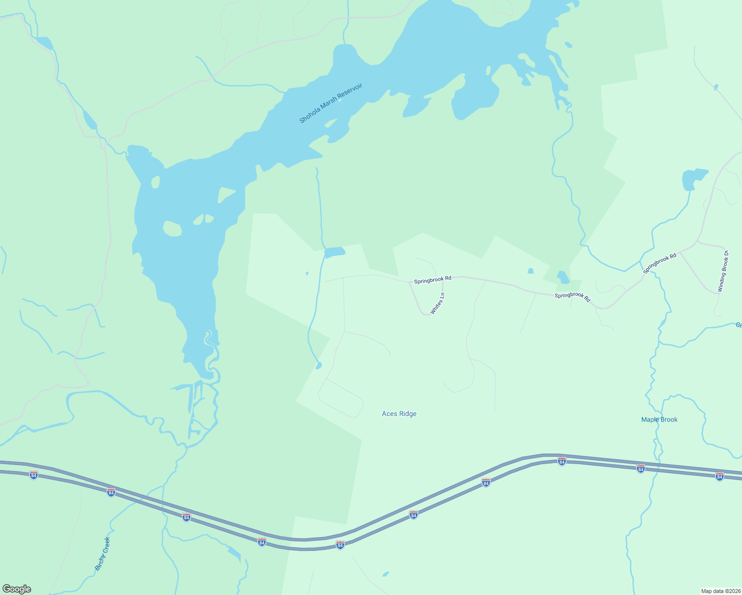 map of restaurants, bars, coffee shops, grocery stores, and more near 390 Springbrook Road in Shohola