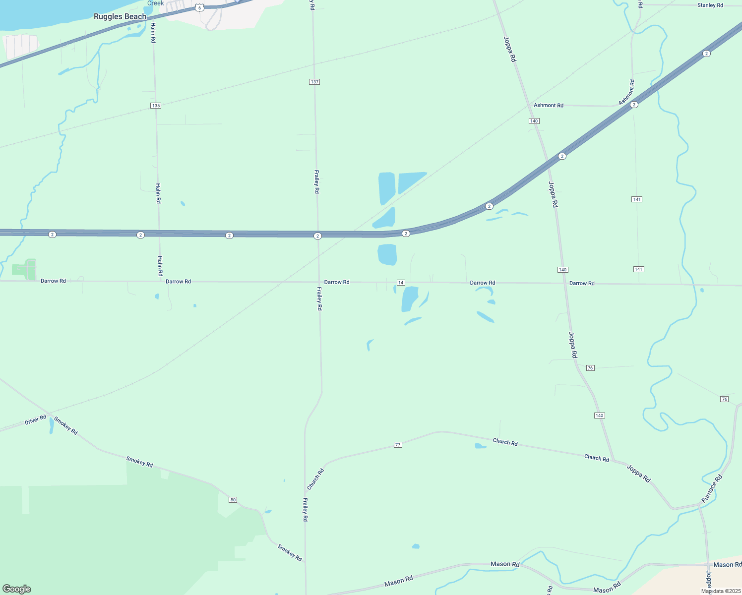 map of restaurants, bars, coffee shops, grocery stores, and more near 9410 Darrow Rd in Vermilion