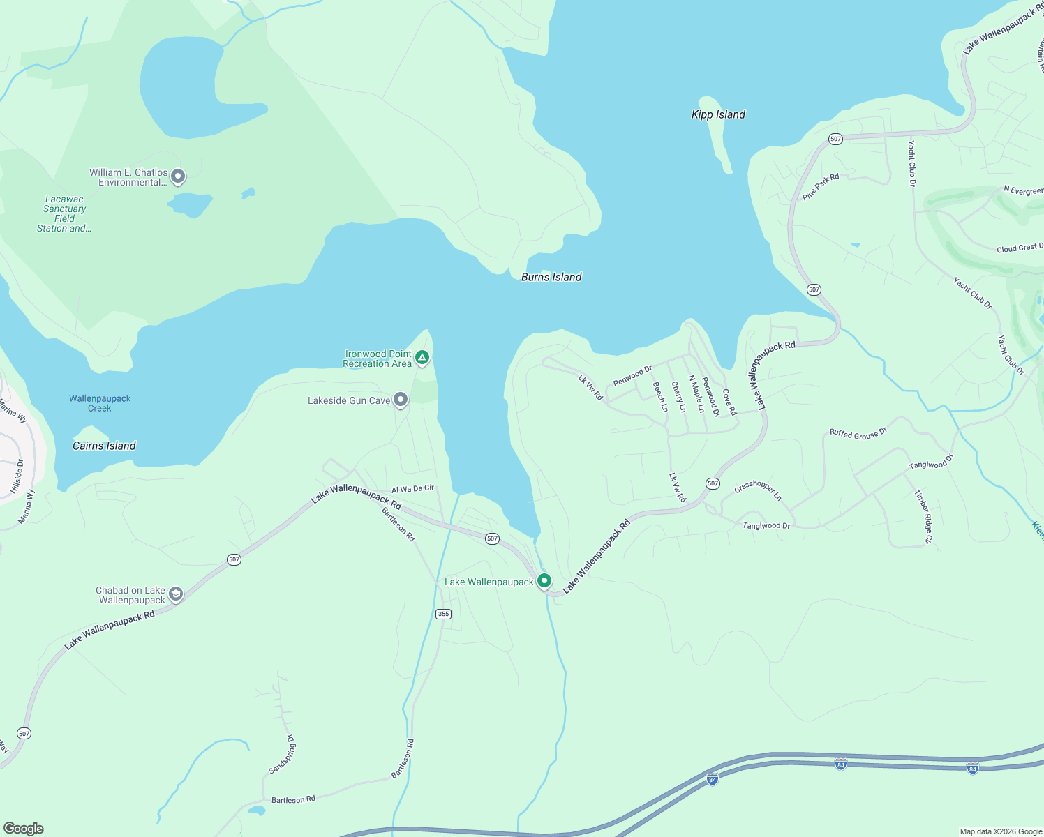 map of restaurants, bars, coffee shops, grocery stores, and more near 215 Lennon Road in Greentown