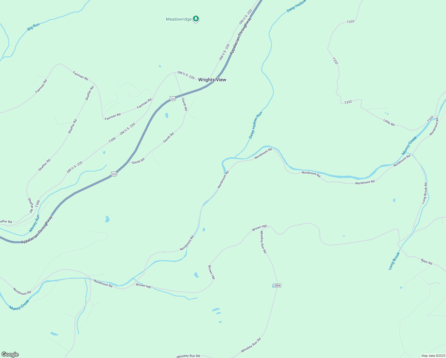 Nordmont Road, Muncy Valley PA Walk Score