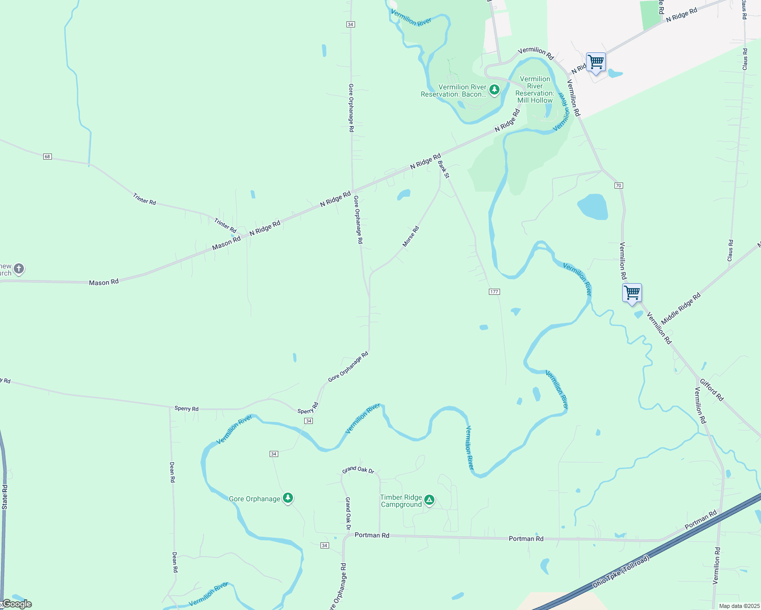 8701 Gore Orphanage Road, Vermilion OH Walk Score