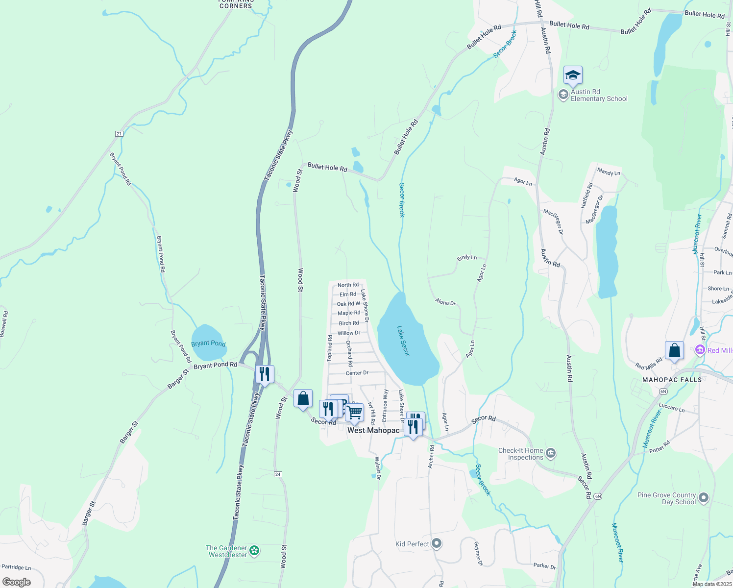 363 Lake Shore Drive, Mahopac NY Walk Score