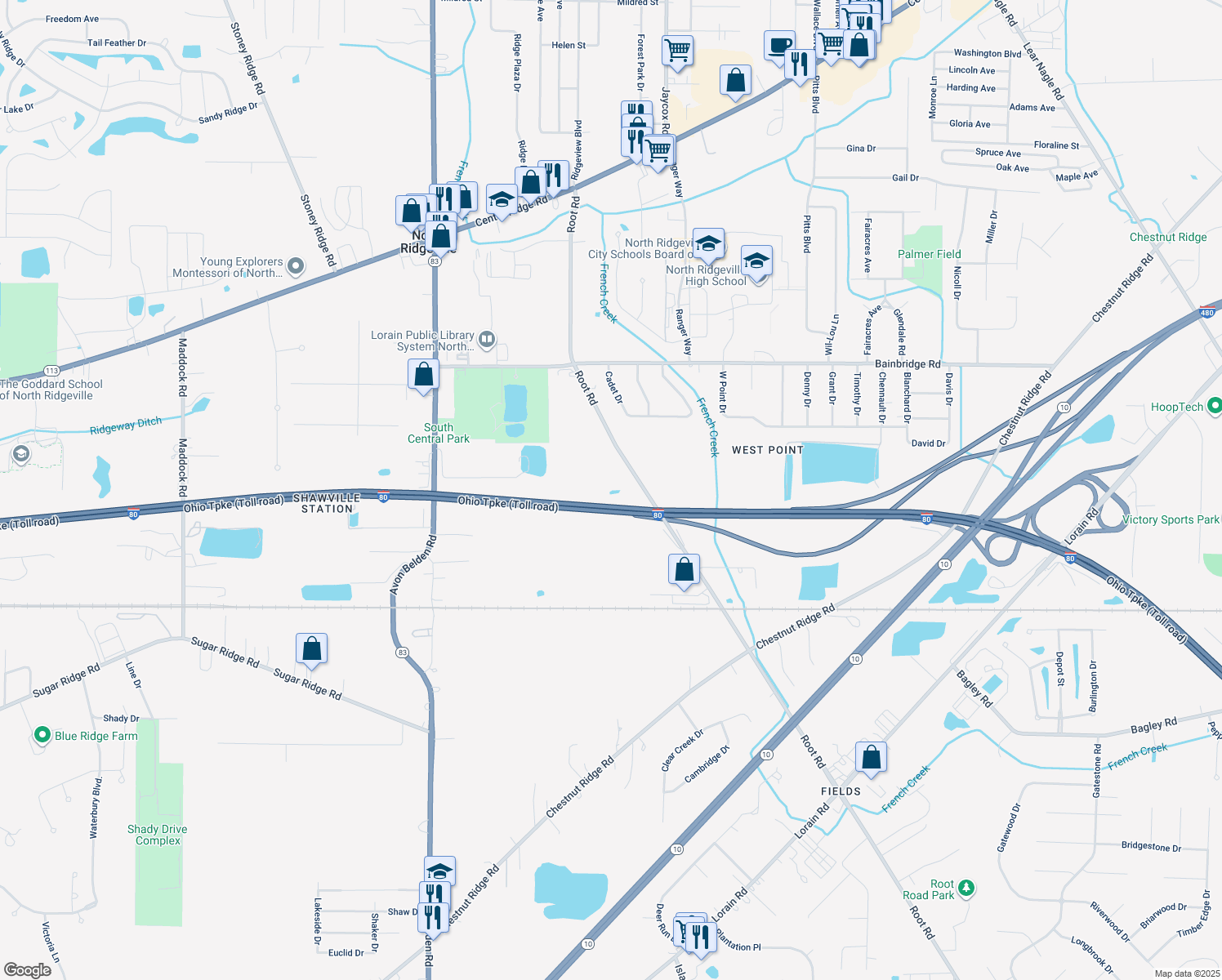 7610 Root Road, North Ridgeville OH Walk Score