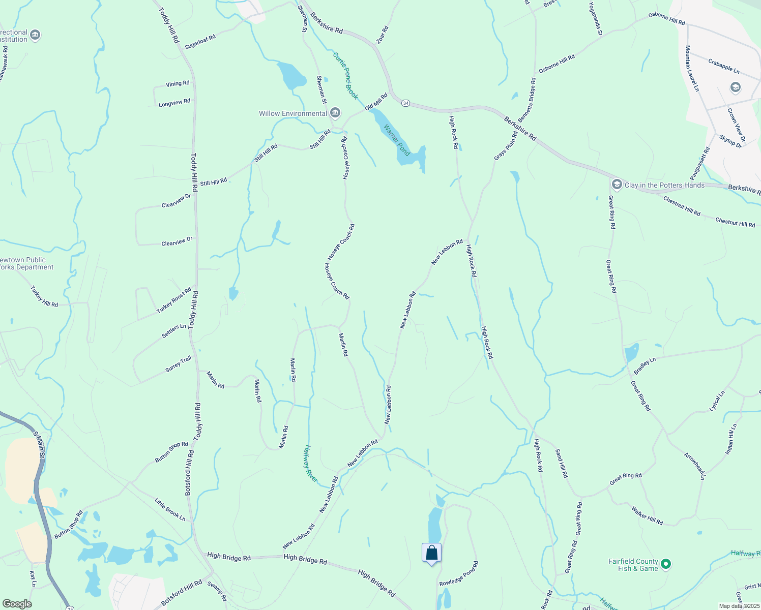 map of restaurants, bars, coffee shops, grocery stores, and more near 16 New Lebbon Road in Newtown