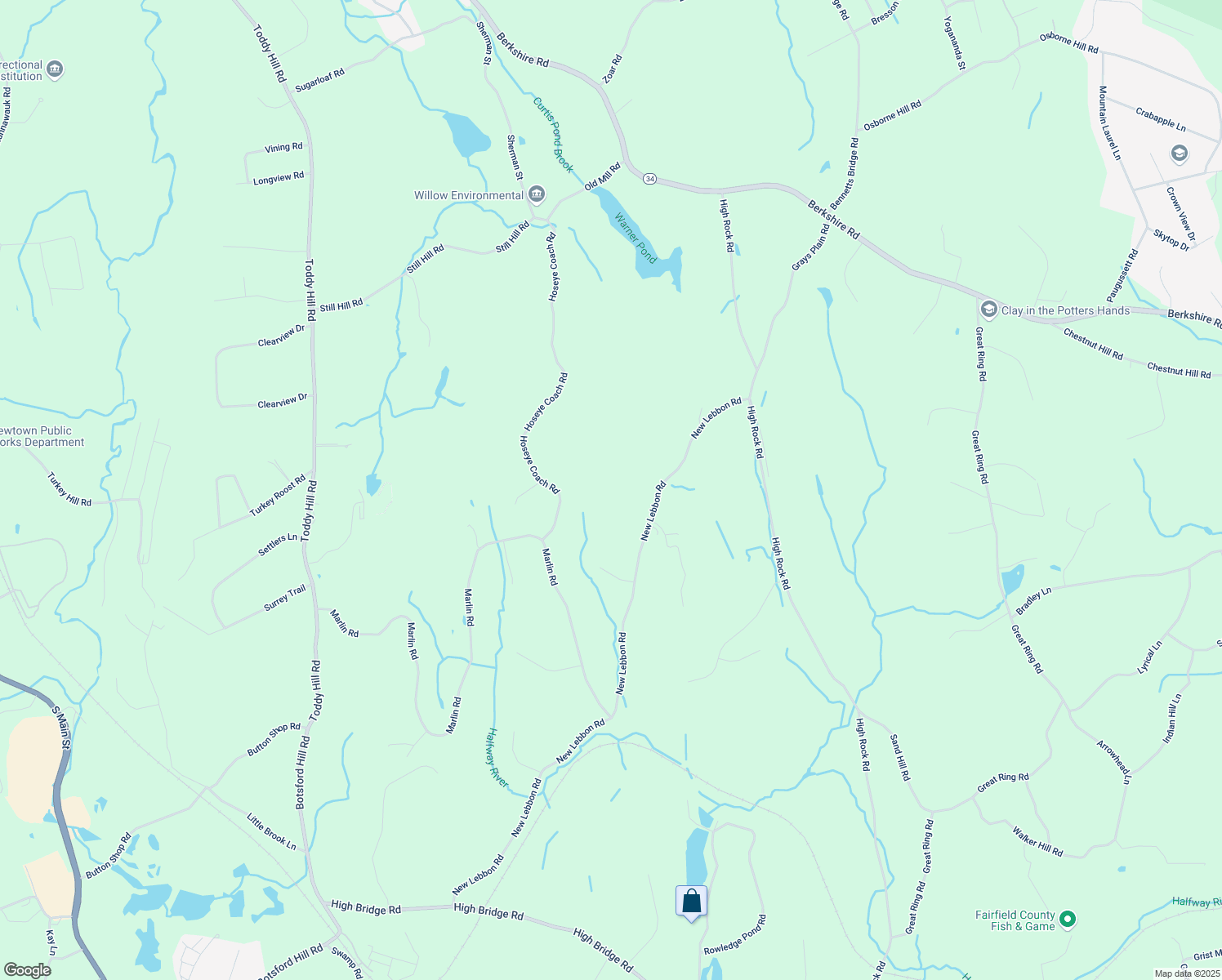 map of restaurants, bars, coffee shops, grocery stores, and more near 16 New Lebbon Road in Newtown