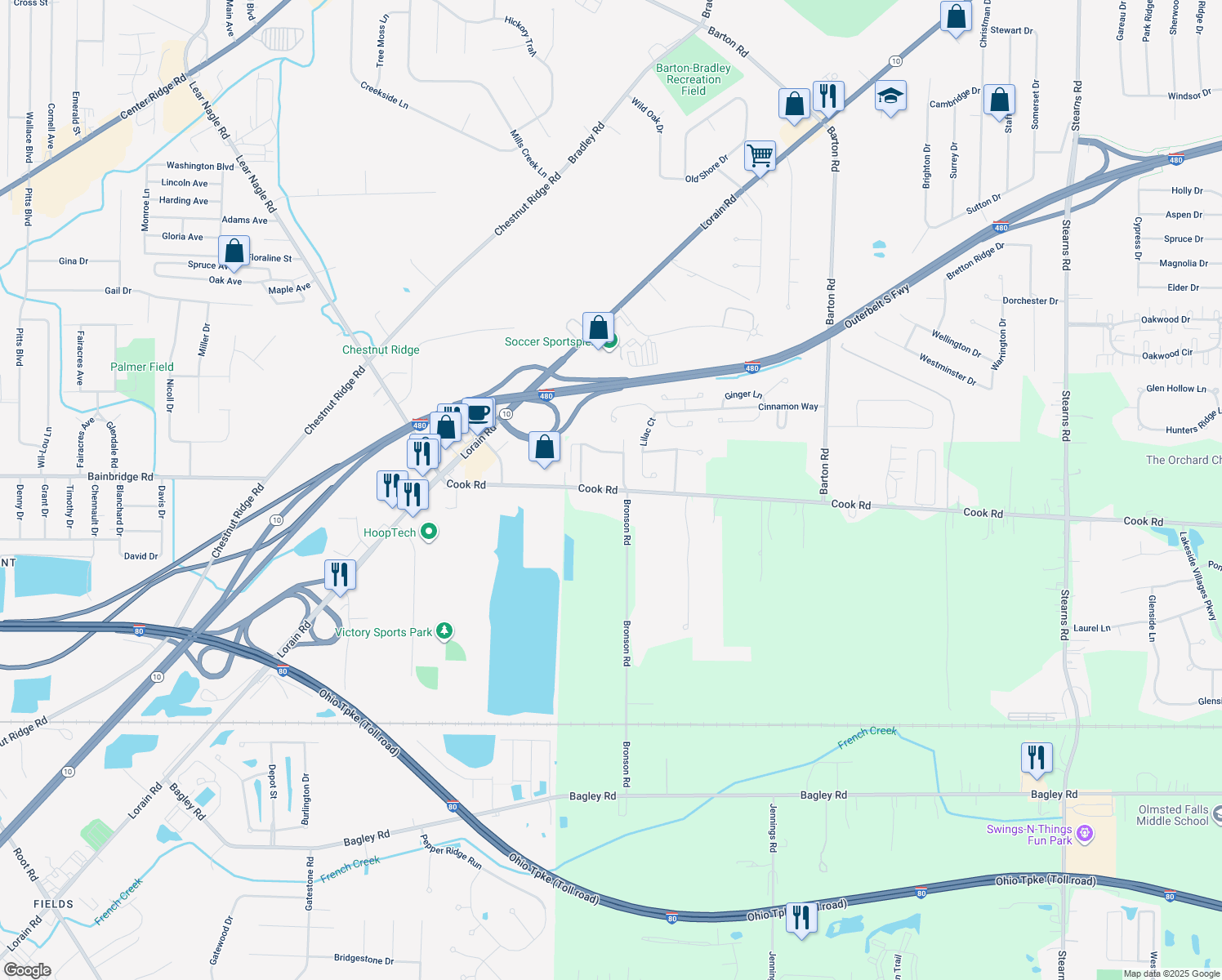27383 Cook Road, Olmsted Falls OH Walk Score