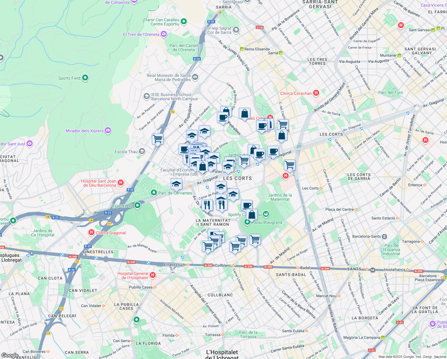 16 Carrer de Pascual i Vila, Barcelona CT Walk Score