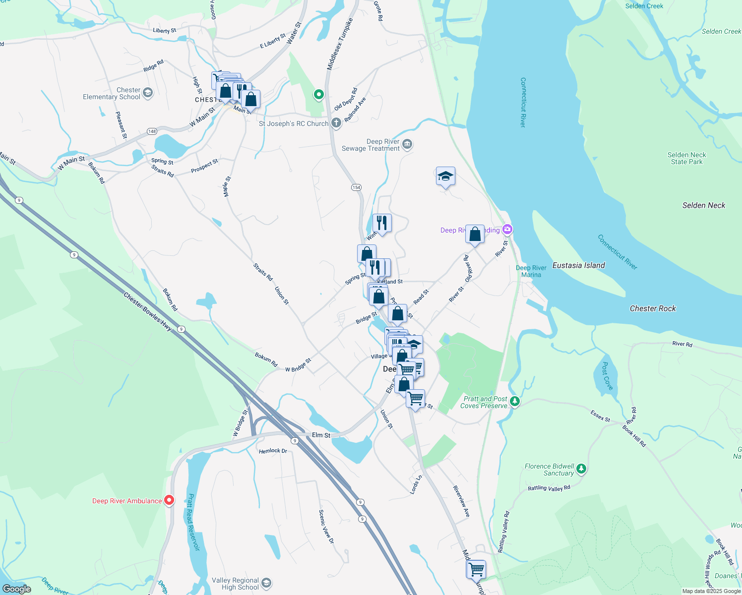 92 Main Street, Deep River CT Walk Score