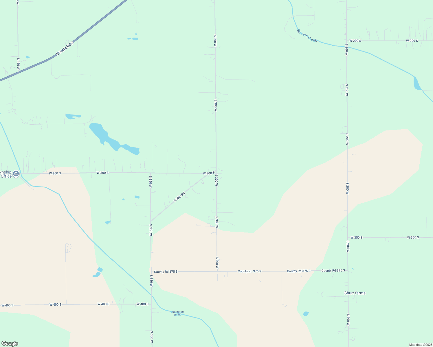 map of restaurants, bars, coffee shops, grocery stores, and more near 305 S 300 W in Valparaiso