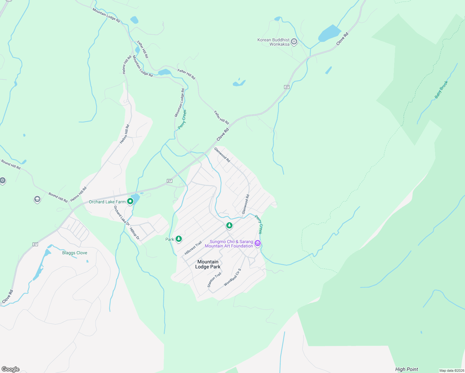 map of restaurants, bars, coffee shops, grocery stores, and more near 6 Pleasant View Road in Monroe
