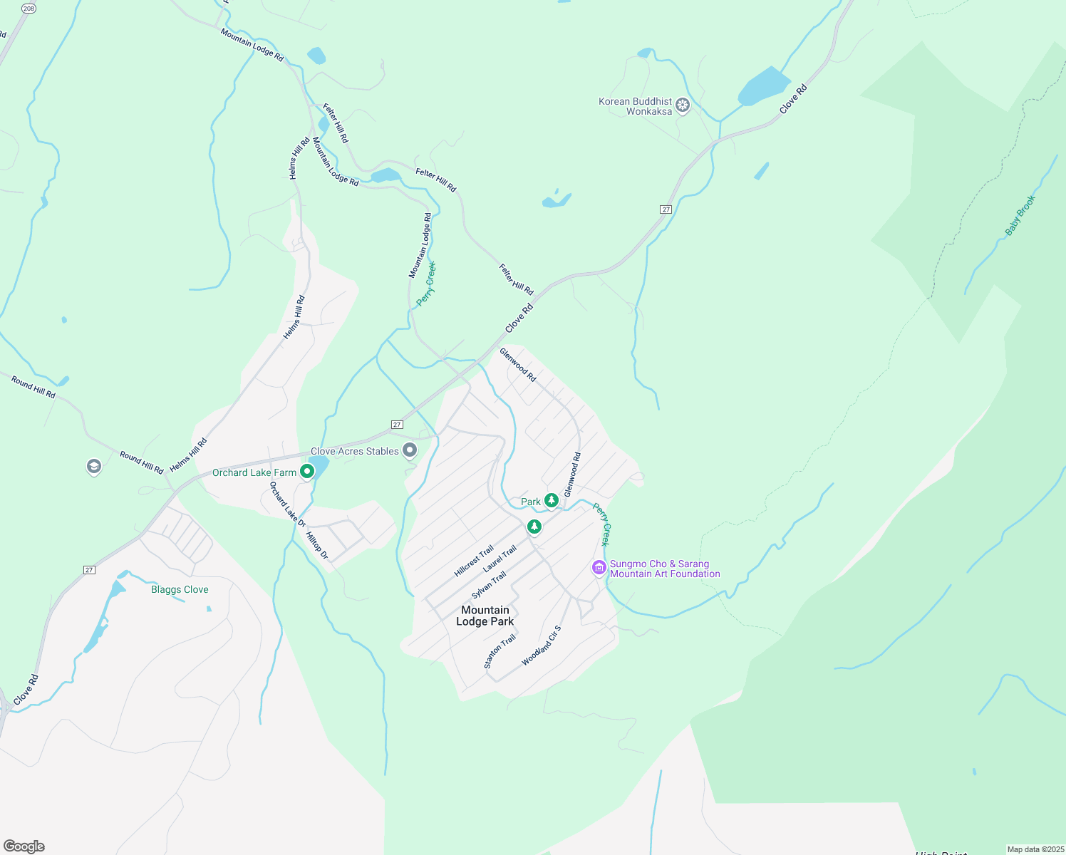 map of restaurants, bars, coffee shops, grocery stores, and more near 21 Sunrise Trail in Monroe