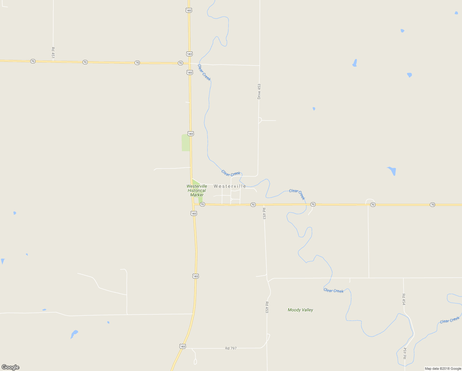 map of restaurants, bars, coffee shops, grocery stores, and more near Second Street in Westerville