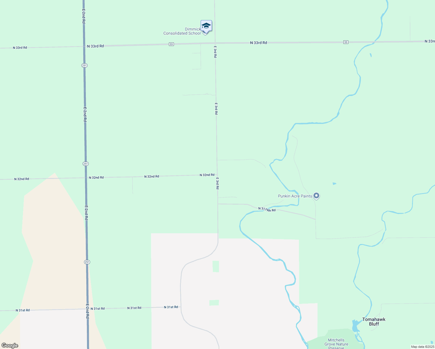 map of restaurants, bars, coffee shops, grocery stores, and more near 3200 E 3rd Rd in LaSalle