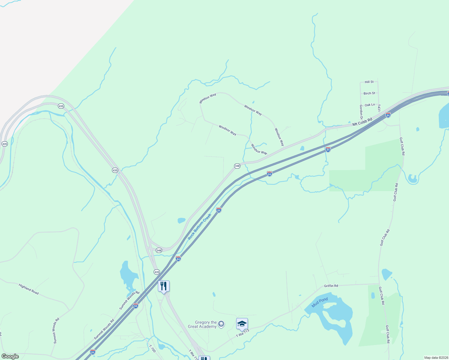 map of restaurants, bars, coffee shops, grocery stores, and more near Mt Cobb Rd in Moscow