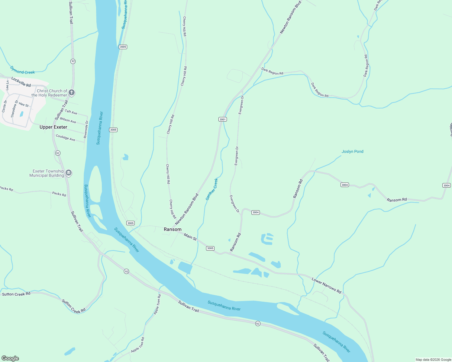 map of restaurants, bars, coffee shops, grocery stores, and more near 2750 Evergreen Dr in Clarks Summit