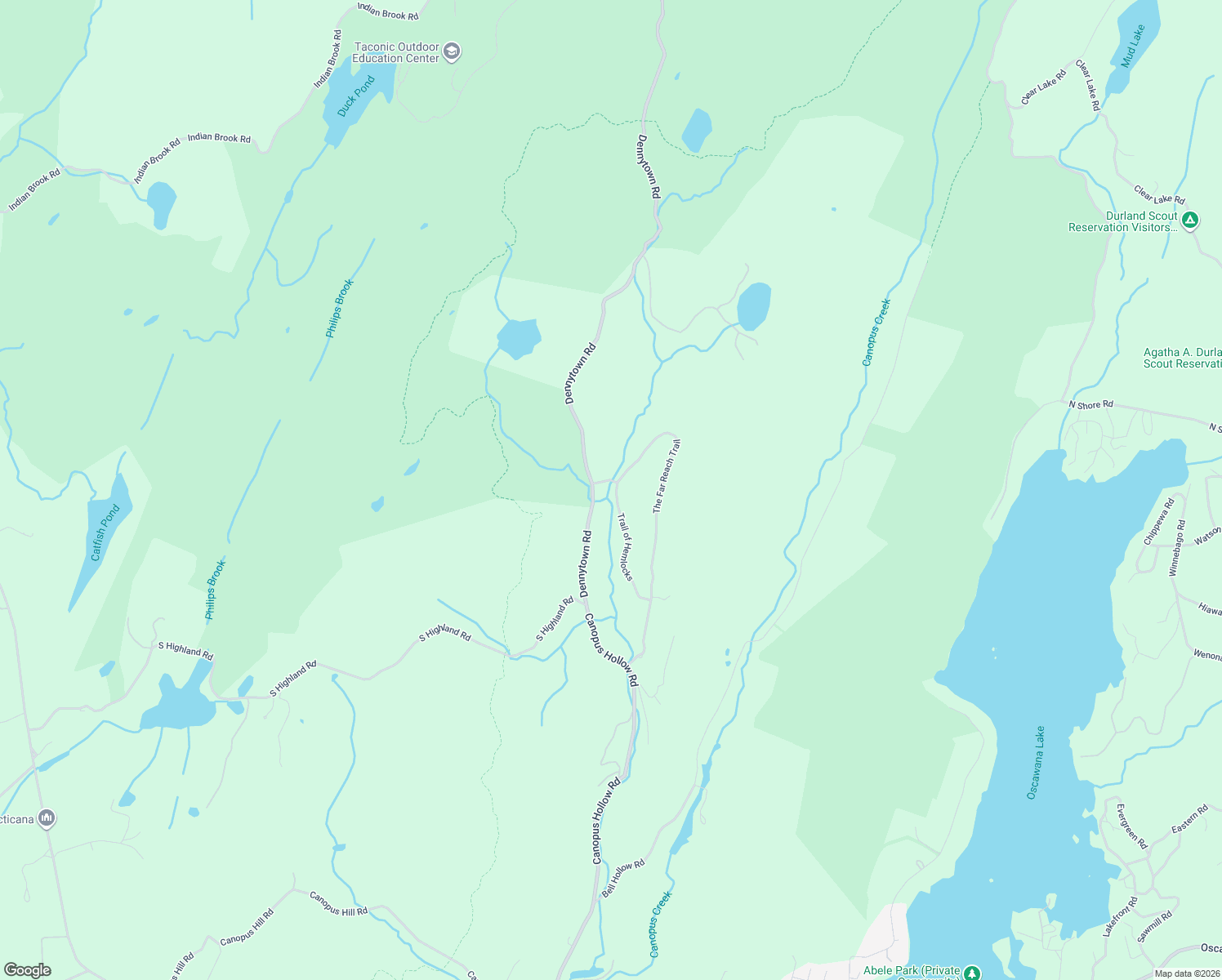 map of restaurants, bars, coffee shops, grocery stores, and more near 35 Trail of Hemlocks in Putnam Valley