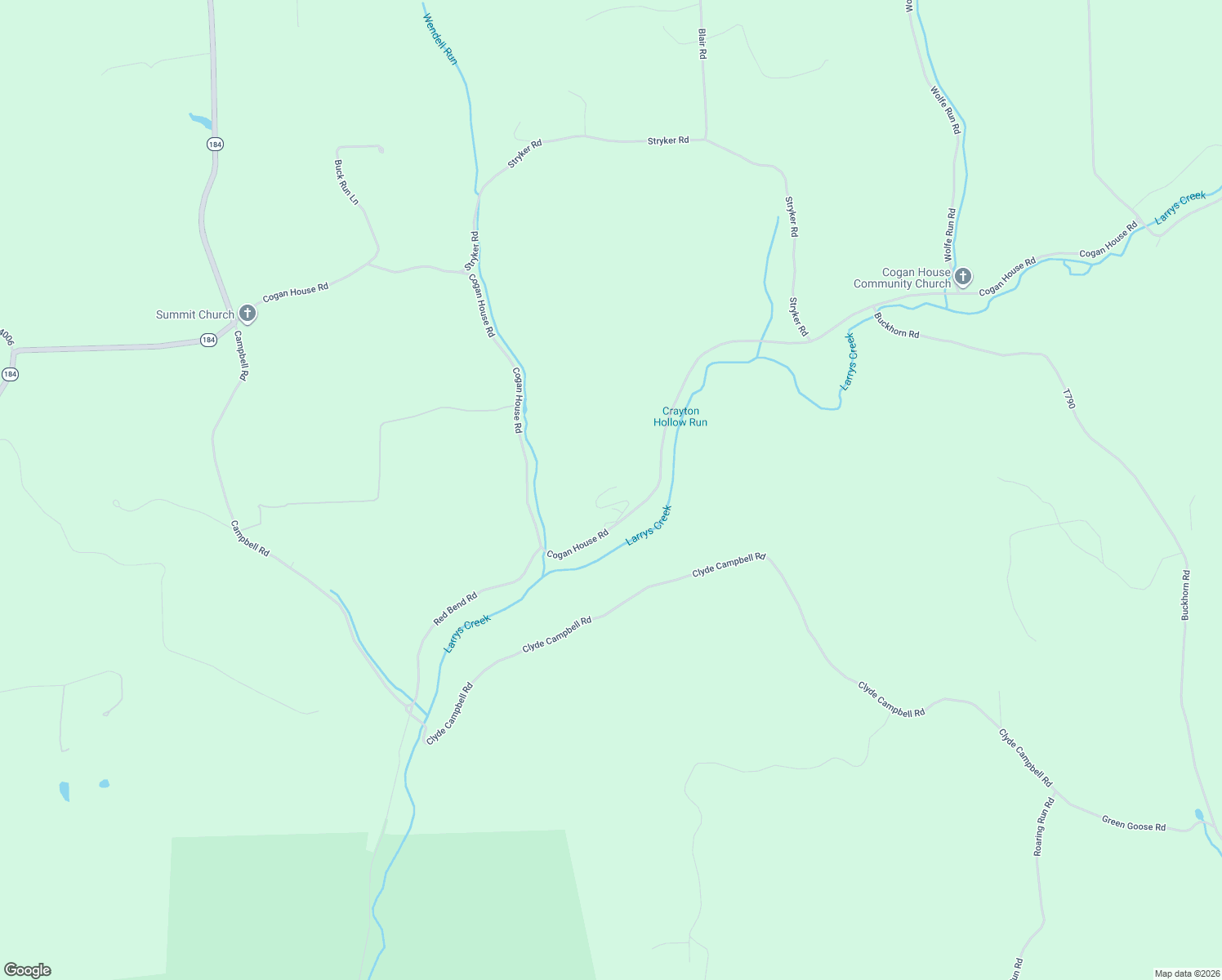 map of restaurants, bars, coffee shops, grocery stores, and more near 5074 Cogan House Road in Trout Run