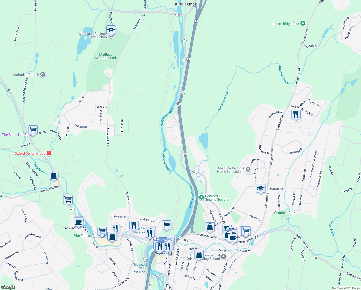 1045 South Main Street, Seymour CT Walk Score
