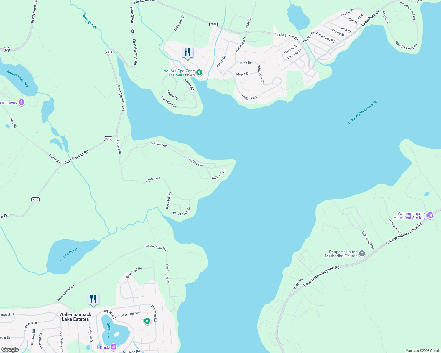 map of restaurants, bars, coffee shops, grocery stores, and more near 16 Summit Cir in Lakeville