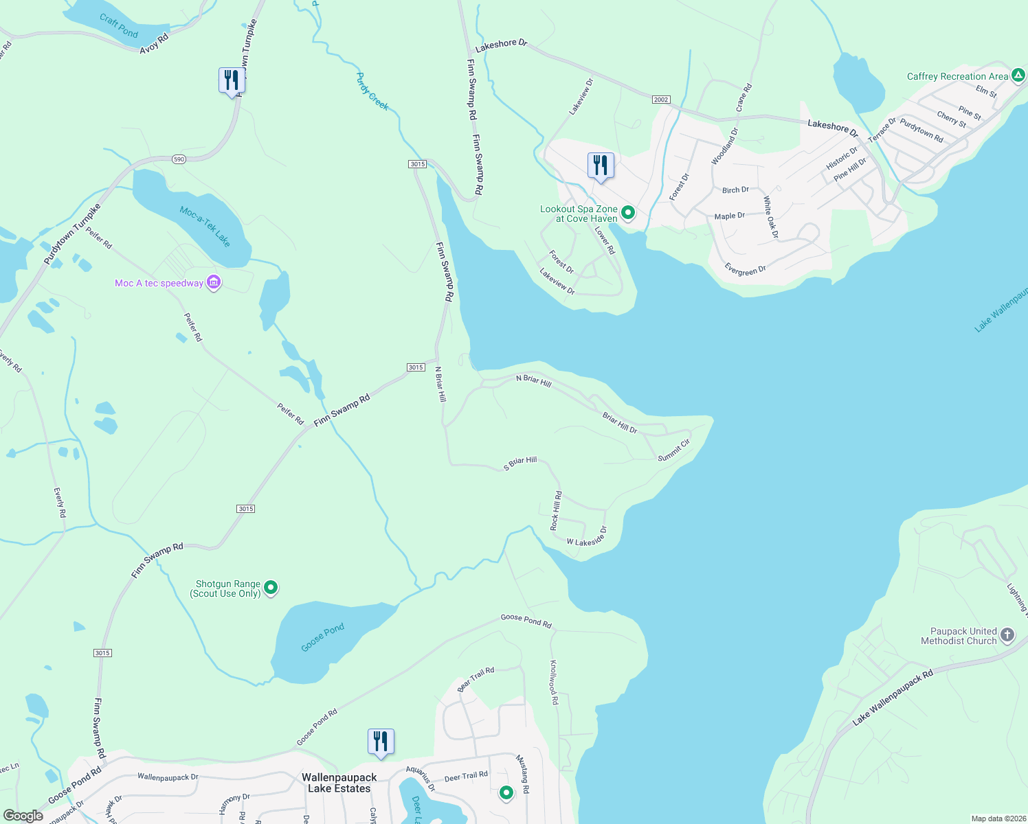 map of restaurants, bars, coffee shops, grocery stores, and more near 15 Rachel Drive in Lakeville