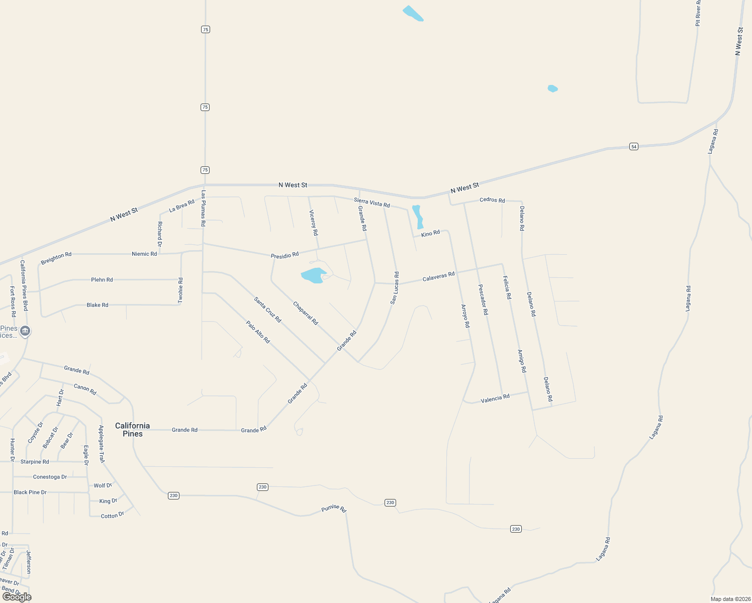 map of restaurants, bars, coffee shops, grocery stores, and more near 505 County Road 268 in Alturas