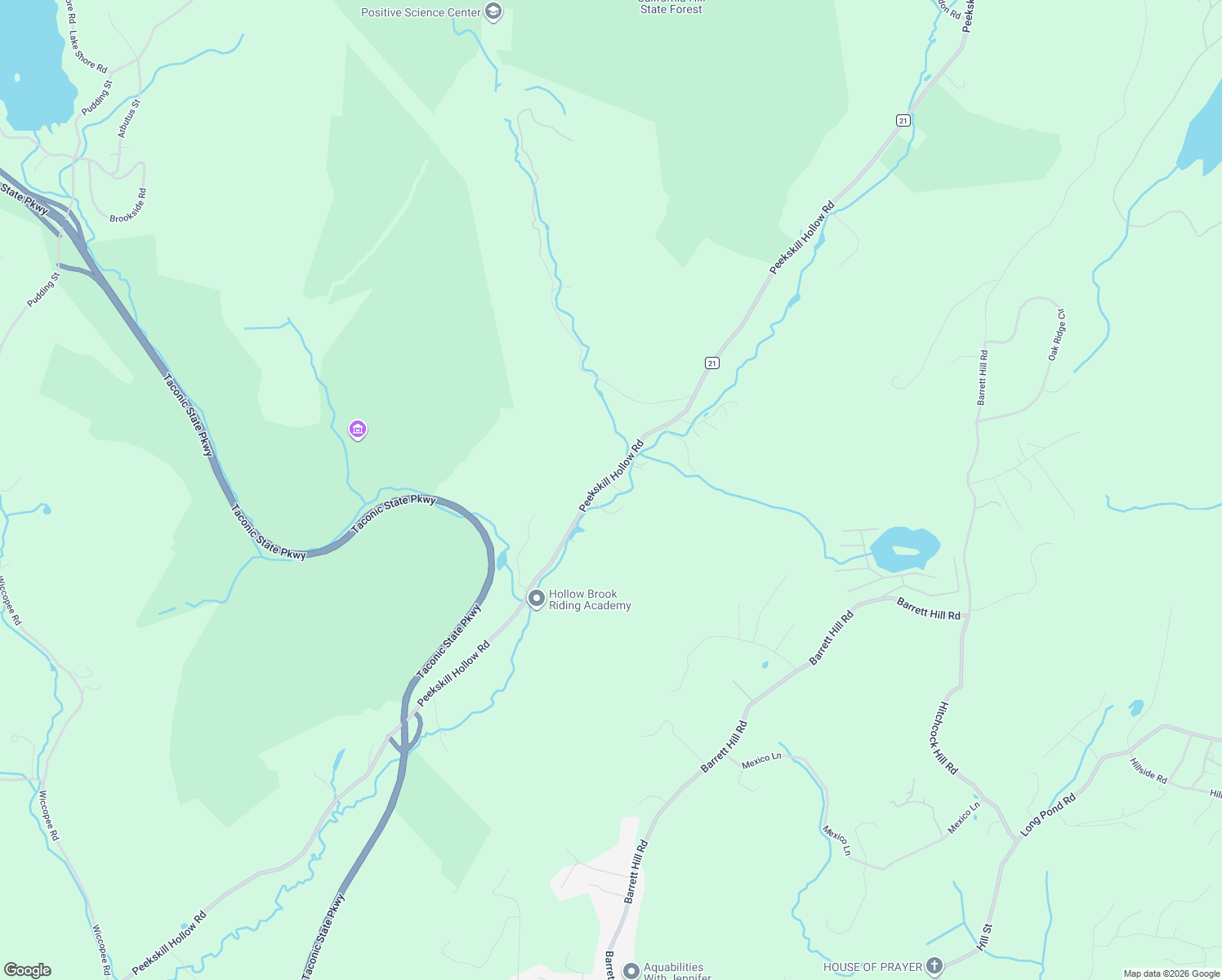 map of restaurants, bars, coffee shops, grocery stores, and more near 936 Peekskill Hollow Road in Putnam Valley