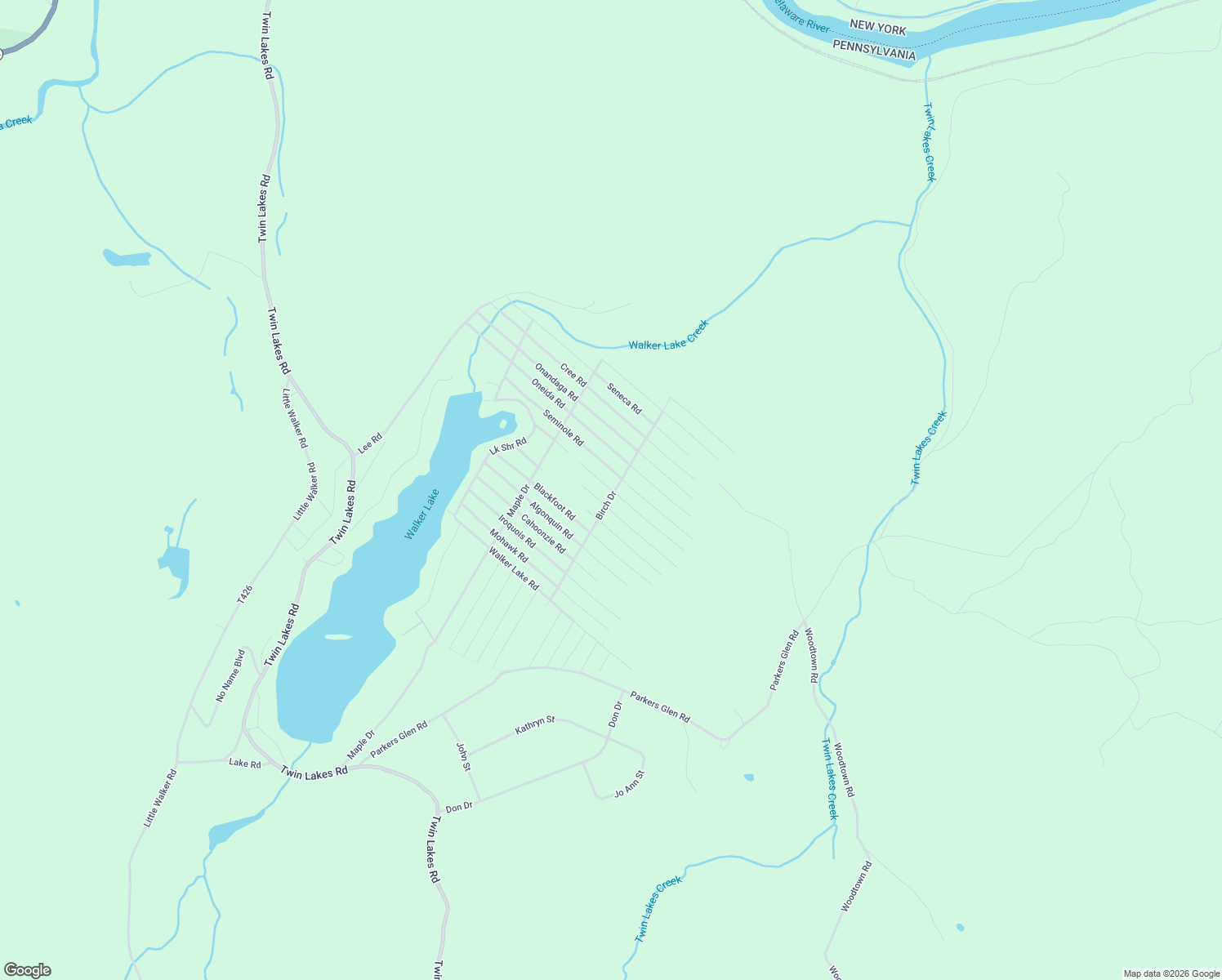 map of restaurants, bars, coffee shops, grocery stores, and more near 120 Neversink Rd in Pike
