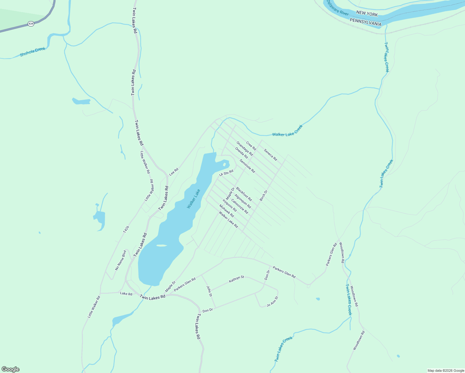 map of restaurants, bars, coffee shops, grocery stores, and more near 111 Blackfoot Road in Shohola