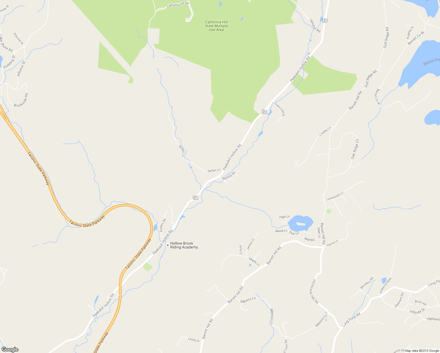 map of restaurants, bars, coffee shops, grocery stores, and more near 10 Nashua Road in Putnam Valley