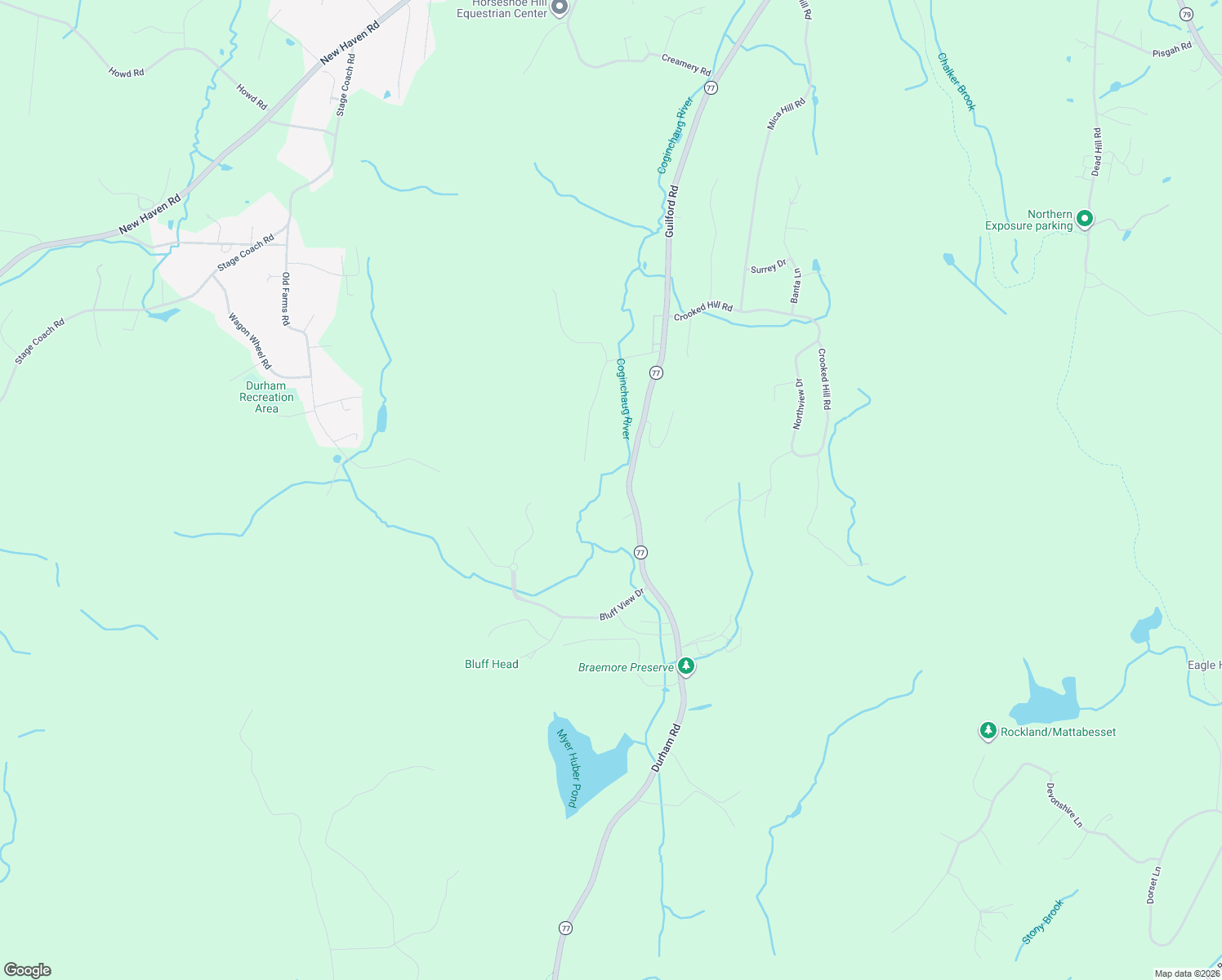 map of restaurants, bars, coffee shops, grocery stores, and more near 27 Coginchaug Court in Guilford