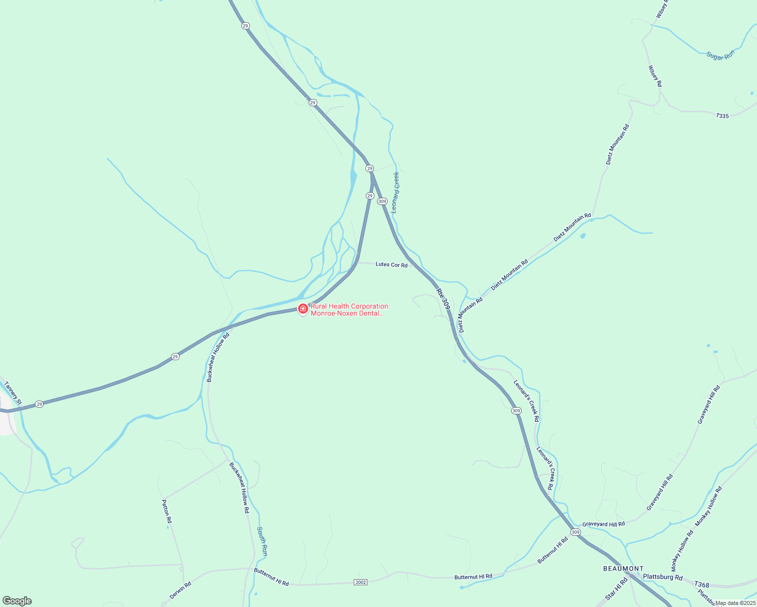 map of restaurants, bars, coffee shops, grocery stores, and more near 19 Lutes Corner Road in Monroe