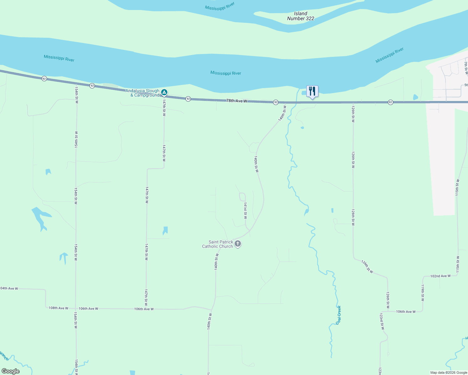 map of restaurants, bars, coffee shops, grocery stores, and more near 9012 141st Street West in Taylor Ridge