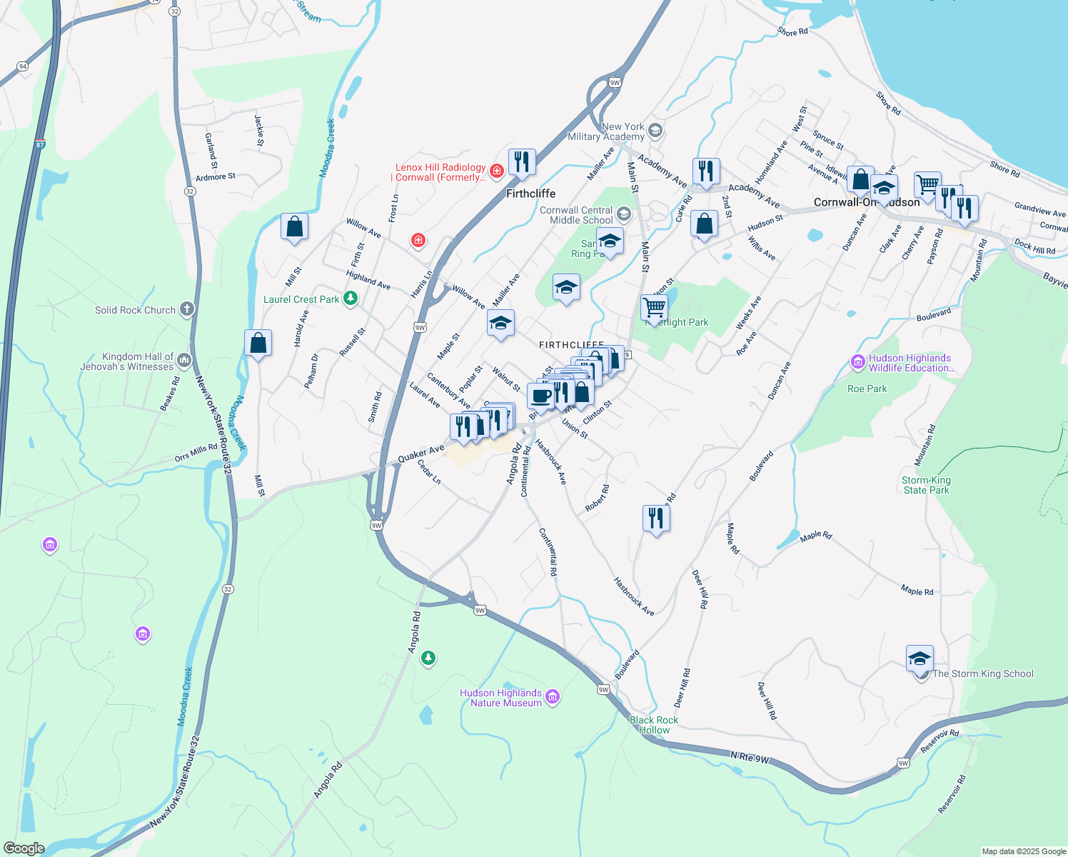 9, Cornwall NY Walk Score