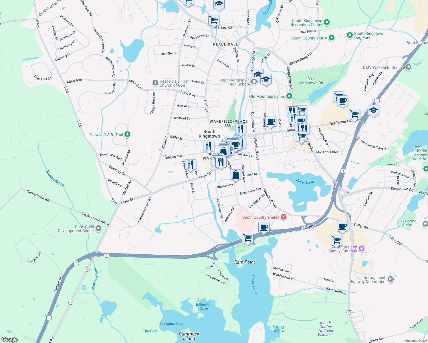422 Main Street, South Kingstown RI Walk Score