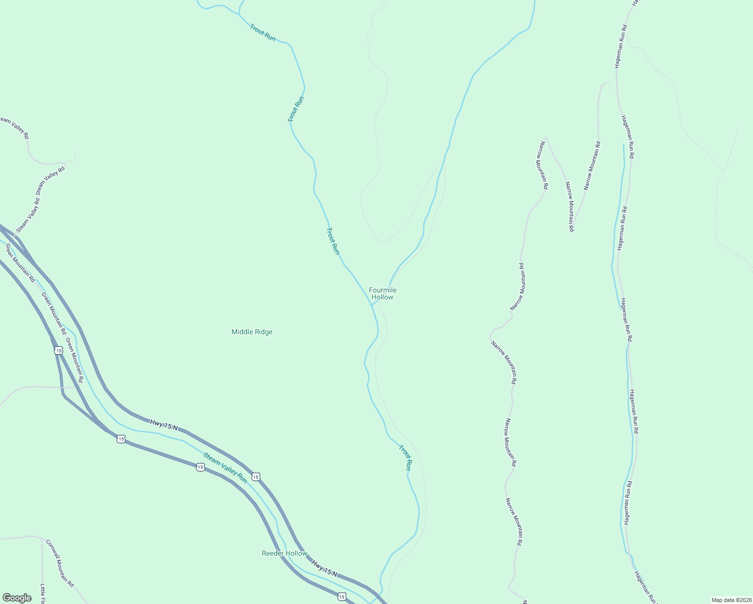 map of restaurants, bars, coffee shops, grocery stores, and more near 1468 4 Mile Road in Trout Run