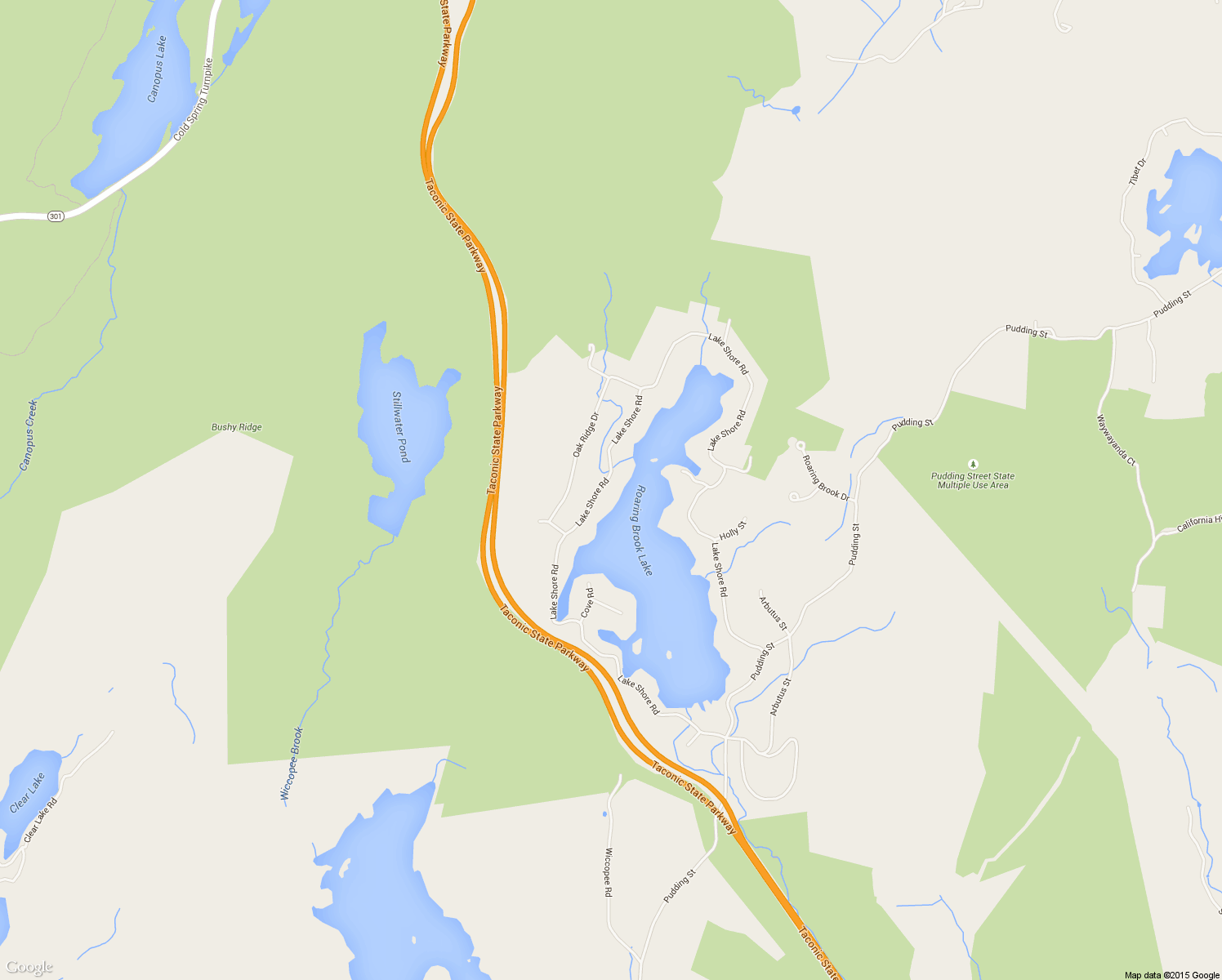 map of restaurants, bars, coffee shops, grocery stores, and more near 224 Lake Shore Rd in Putnam Valley