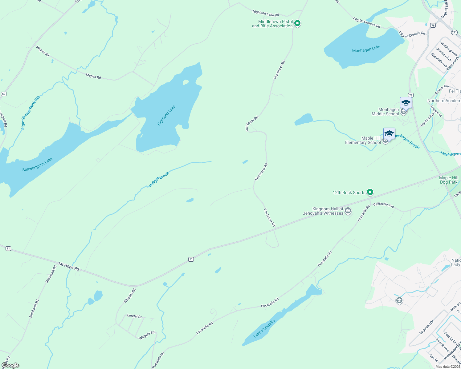 map of restaurants, bars, coffee shops, grocery stores, and more near 19 Stivers Road in Middletown