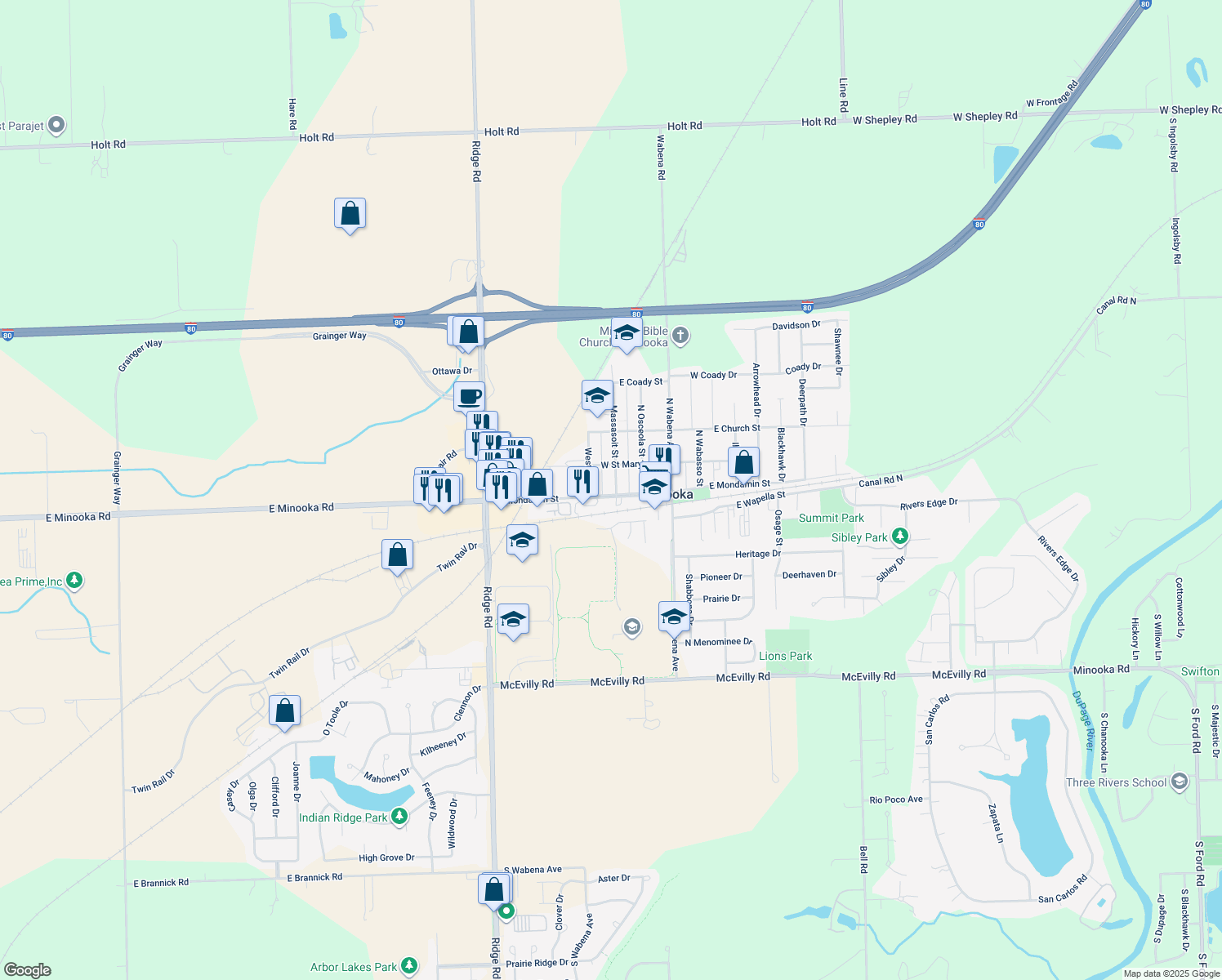 301 West Mondamin Street, Minooka IL Walk Score