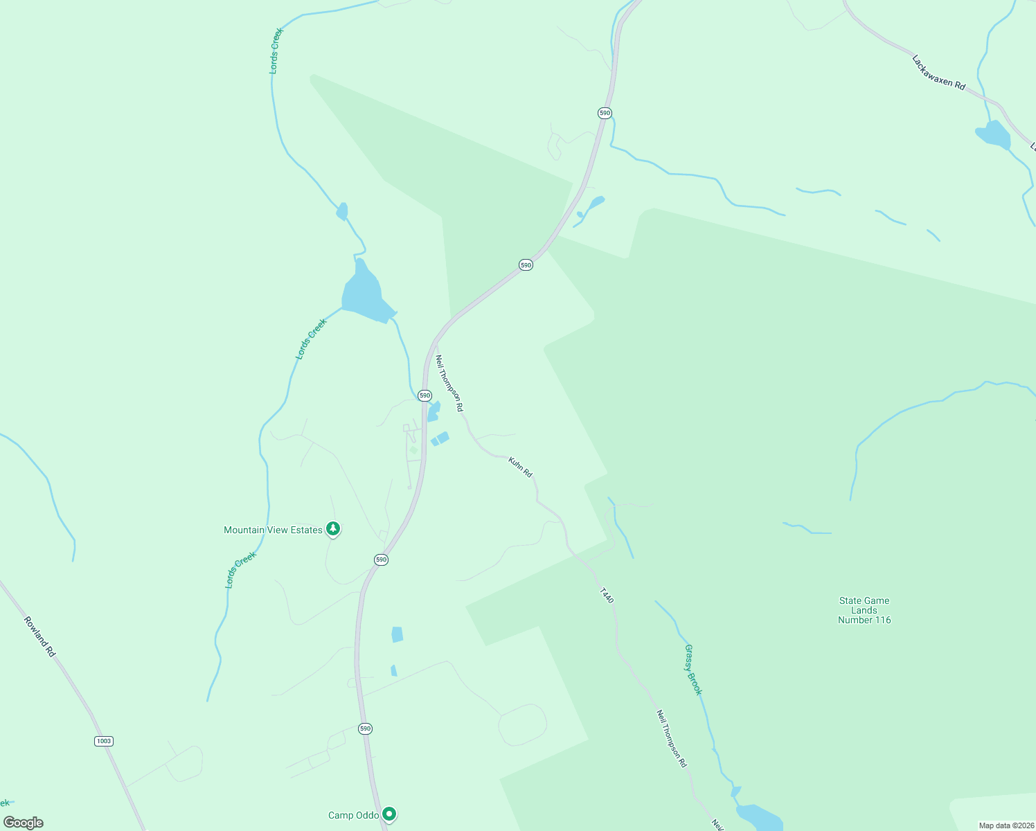 map of restaurants, bars, coffee shops, grocery stores, and more near 148 Neil Thompson Road in Lackawaxen