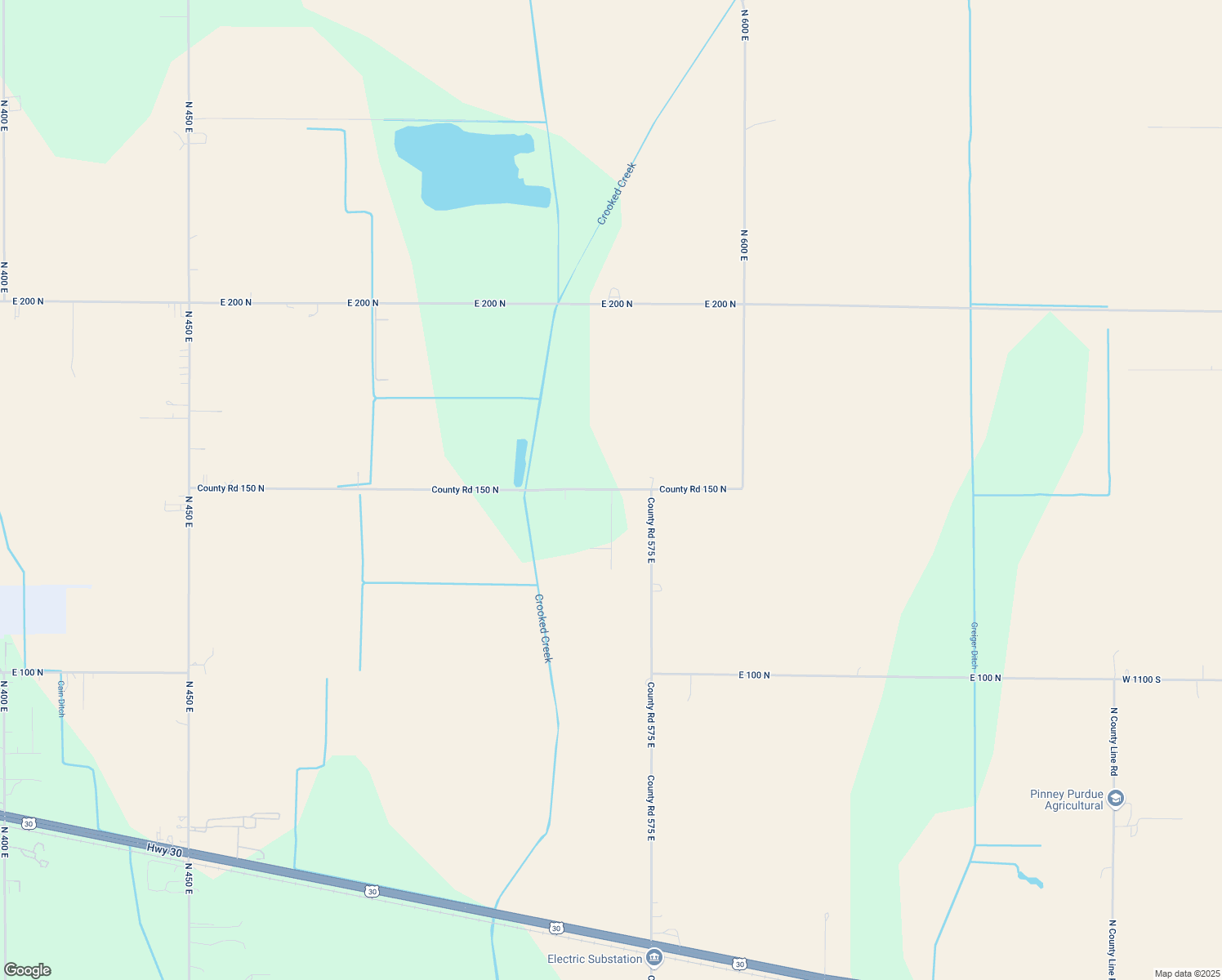 map of restaurants, bars, coffee shops, grocery stores, and more near 198 North 564 East in Valparaiso