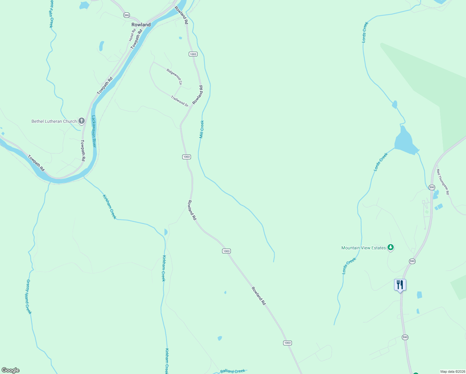 map of restaurants, bars, coffee shops, grocery stores, and more near 238 Rowland Road in Greeley