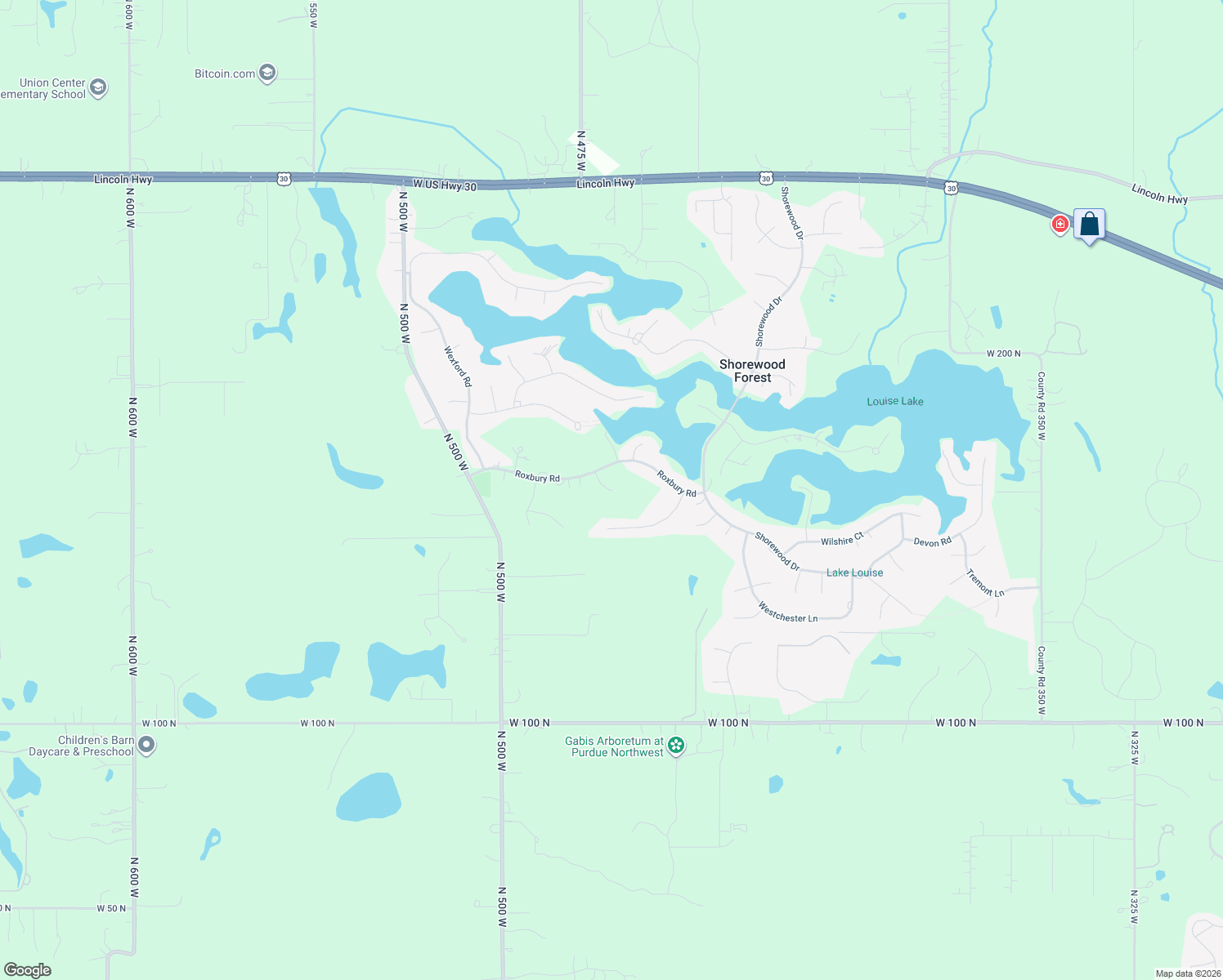 map of restaurants, bars, coffee shops, grocery stores, and more near 199 Roxbury Ct in Valparaiso