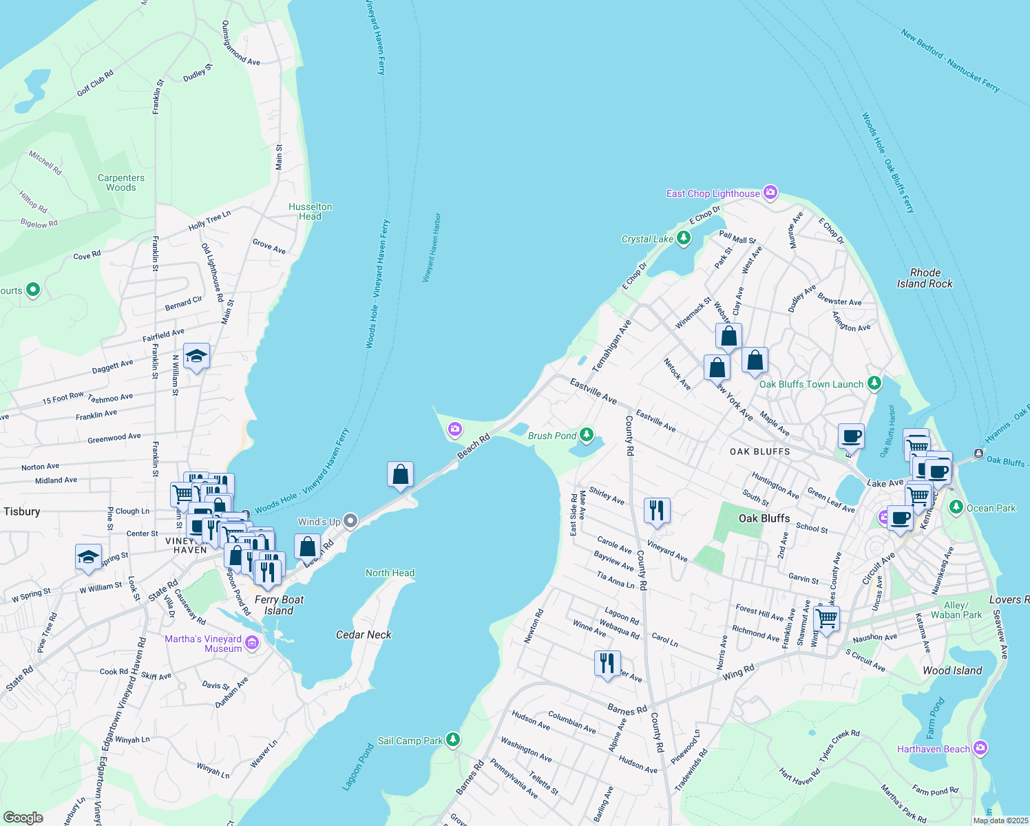 39 Beach Road, Oak Bluffs MA Walk Score