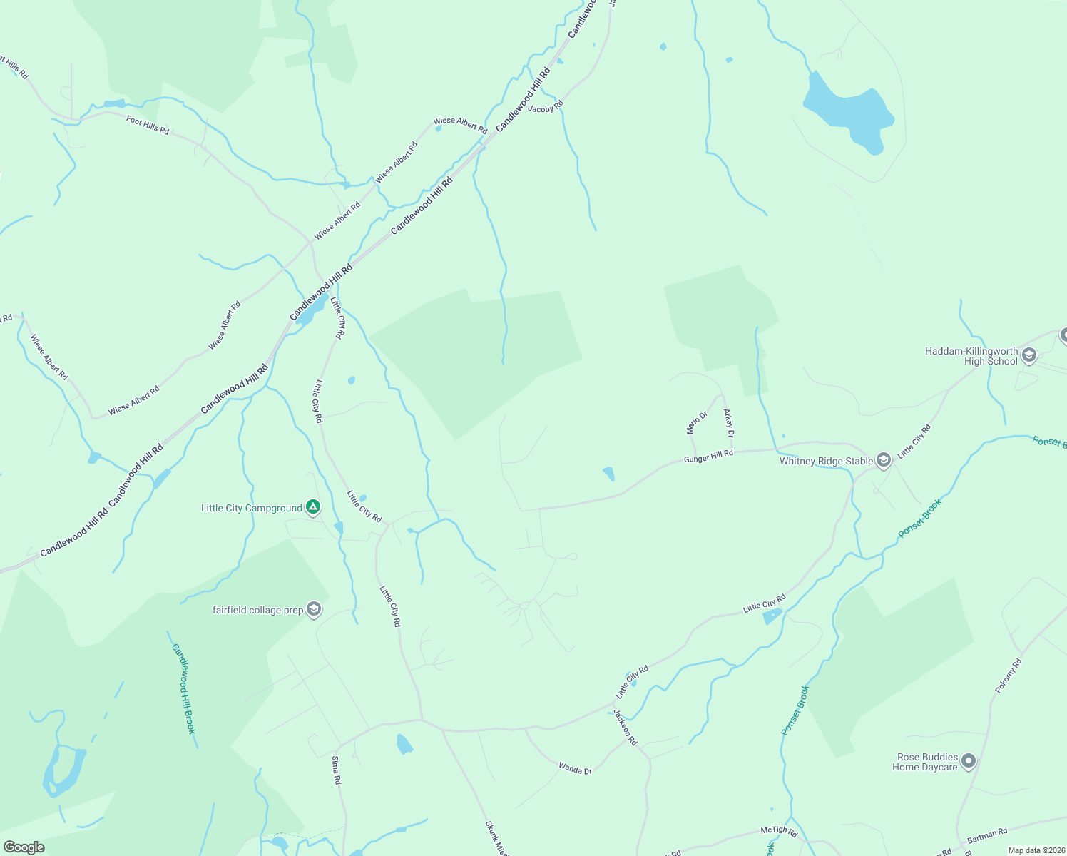 map of restaurants, bars, coffee shops, grocery stores, and more near 14 Newberry Street in Haddam