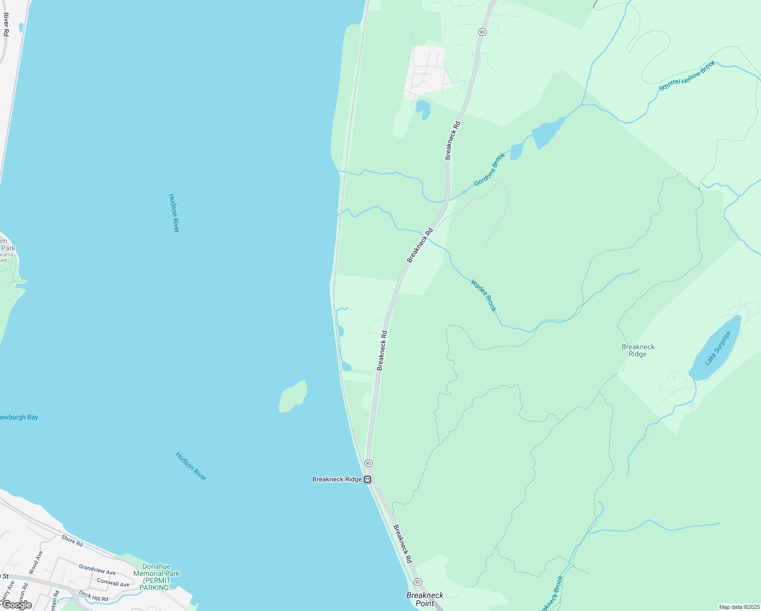 map of restaurants, bars, coffee shops, grocery stores, and more near 273 Route 9D in Beacon