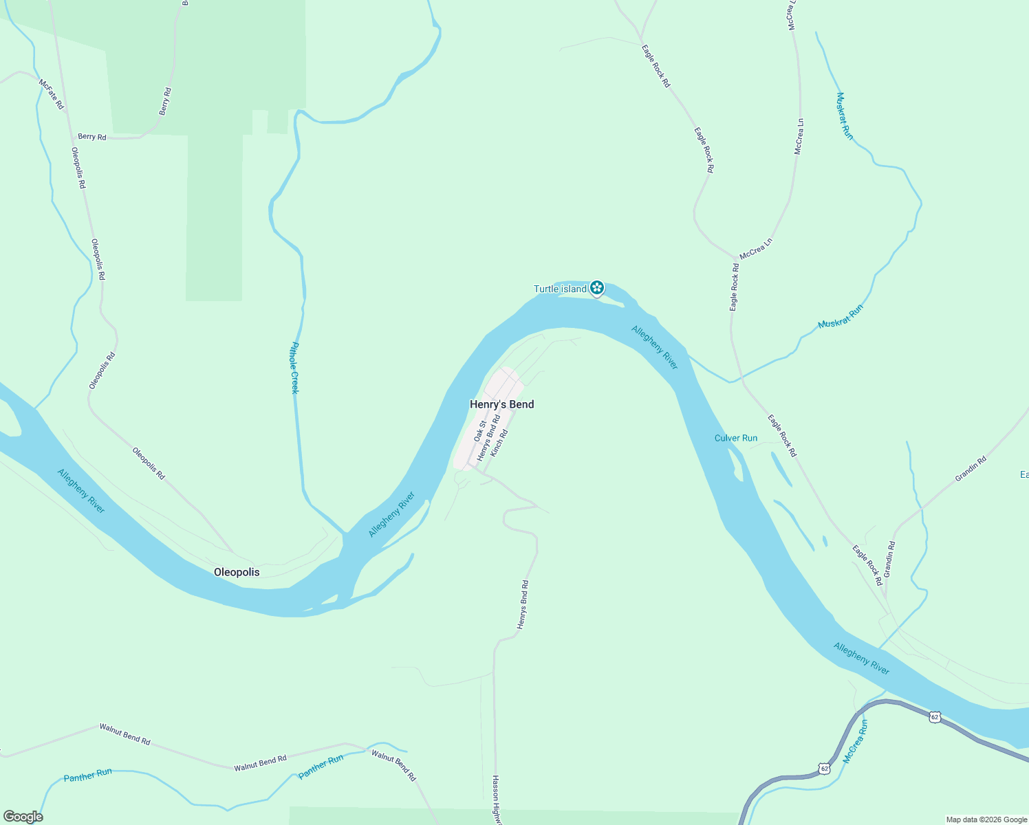 map of restaurants, bars, coffee shops, grocery stores, and more near 101 Kinch Road in Oil City