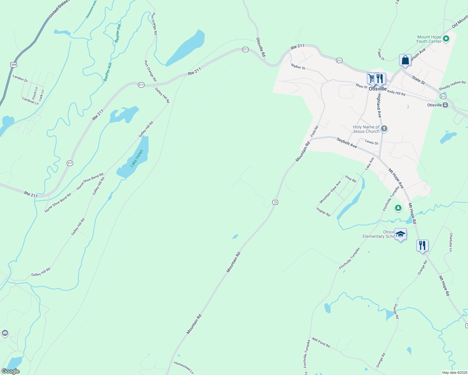 map of restaurants, bars, coffee shops, grocery stores, and more near 20 Winnetaska Road in Orange County