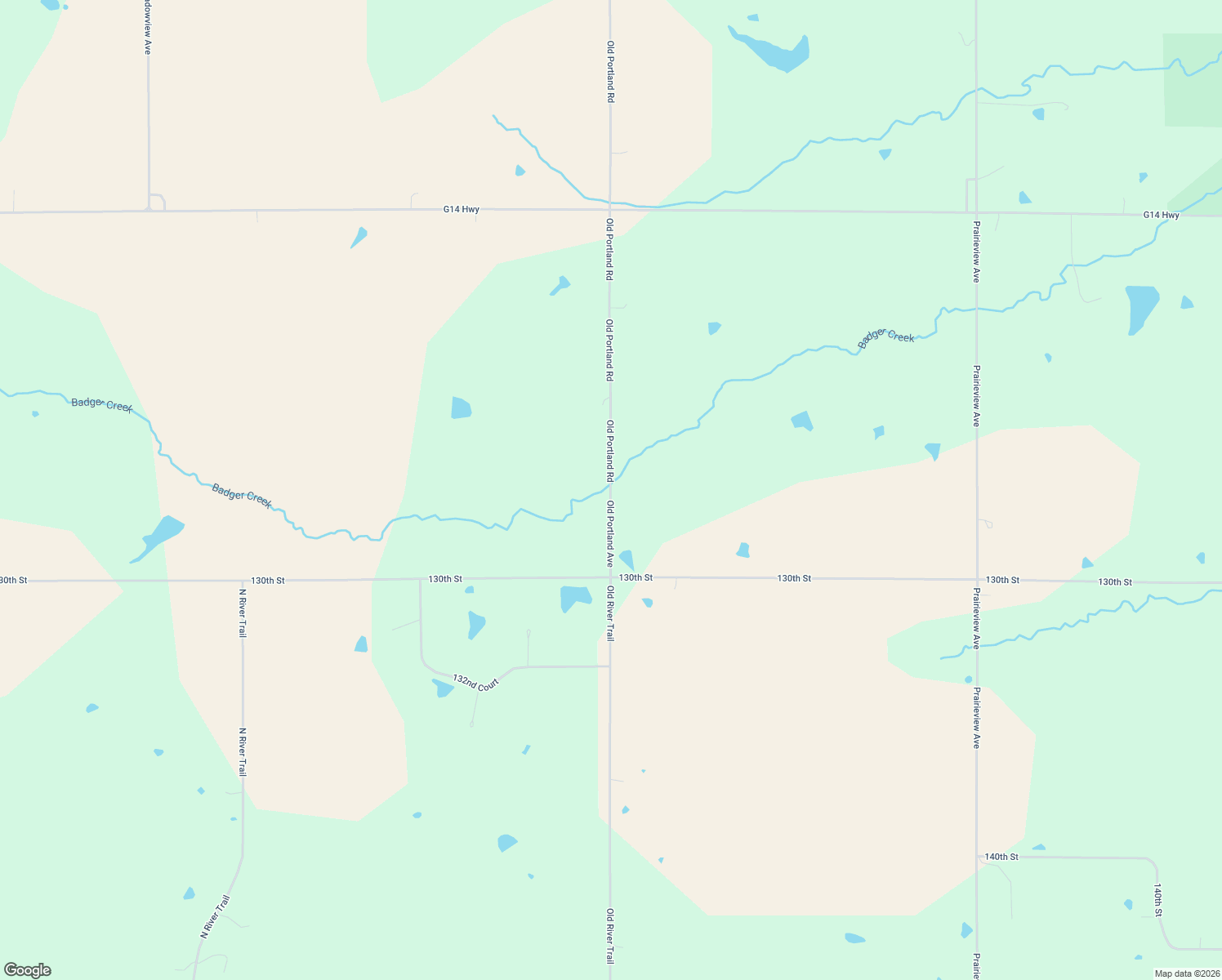 map of restaurants, bars, coffee shops, grocery stores, and more near 1368 Old Portland Road in Van Meter