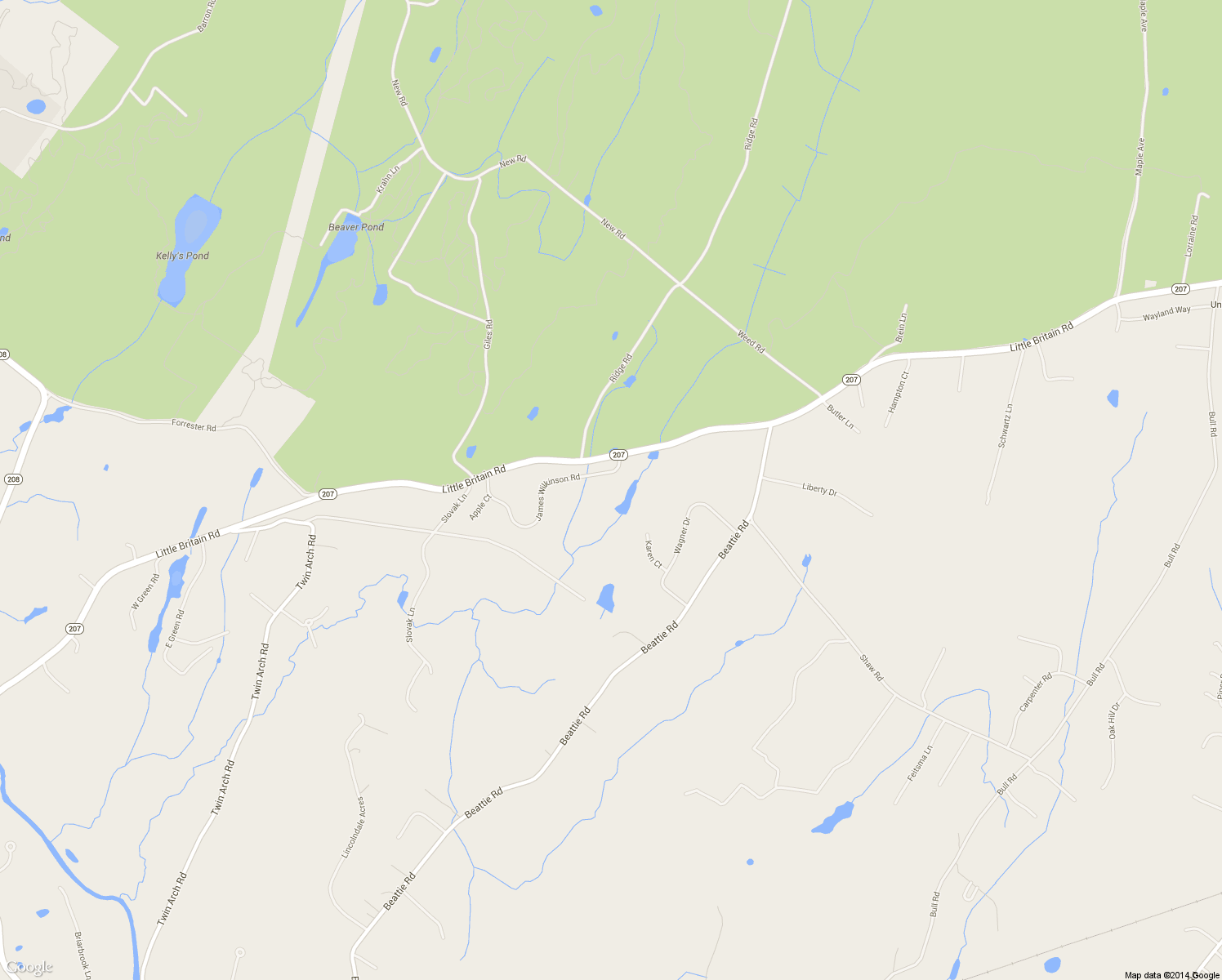 map of restaurants, bars, coffee shops, grocery stores, and more near 13 James Wilkinson Road in Rock Tavern