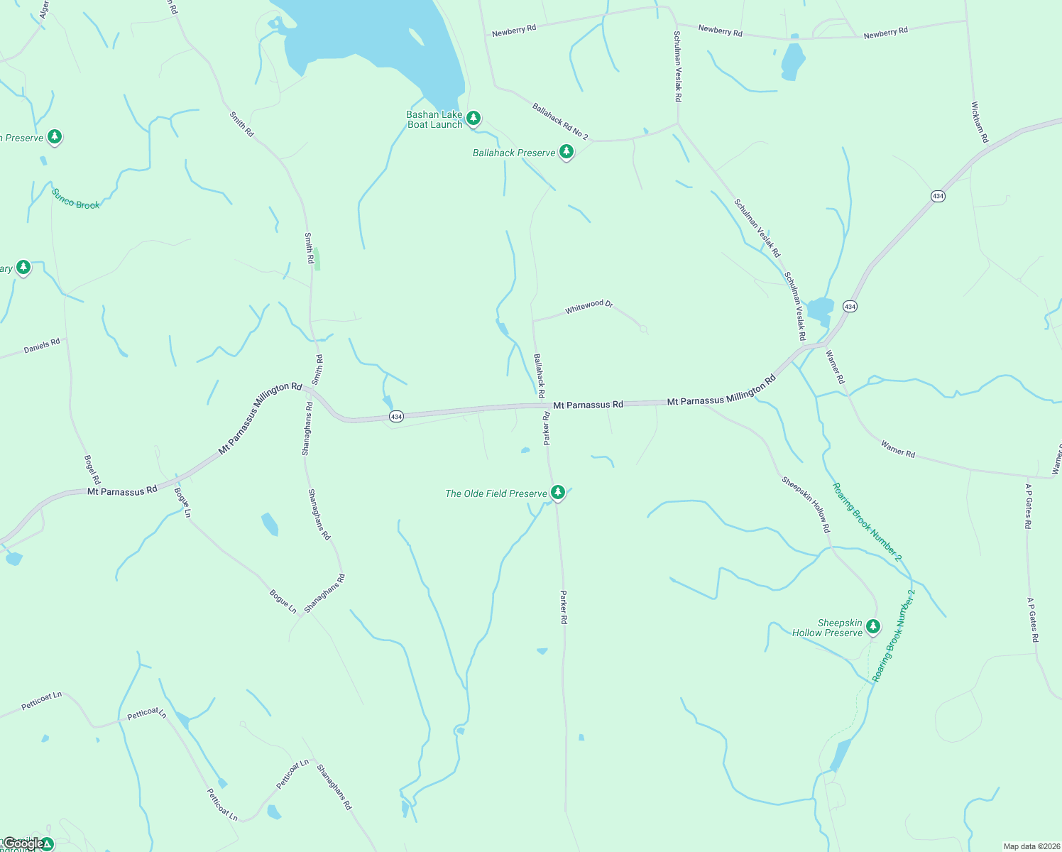 map of restaurants, bars, coffee shops, grocery stores, and more near 187 Parker Road in East Haddam